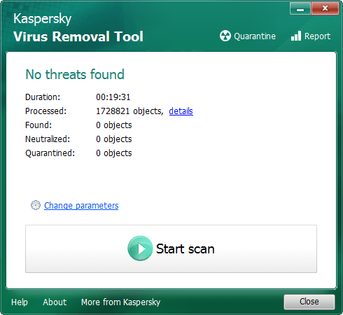 Kaspersky Virus Removal Tool (10)