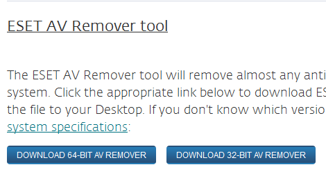 ESET AV Remover (0)