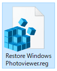 Restore Windows Photoviewer of windows10 (8)