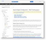 Search Engine Configuration - Web Tracking (ga.js) - Google アナリティクス ? Google Developers