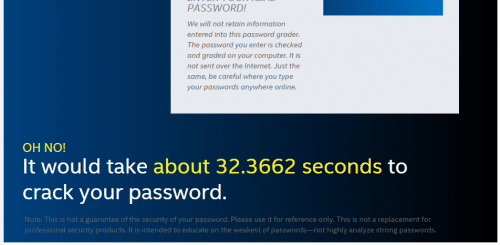 How Strong is Your Password (3)