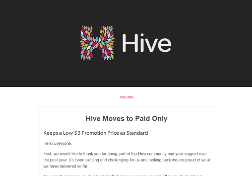 Hive-Moves-to-Paid-Only